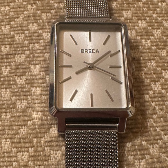 Breda Accessories - Breda Silver Mesh Women's Watch